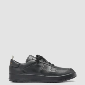 Best Sale Officine Creative ACE 010 - Leather Sneakers BLACK