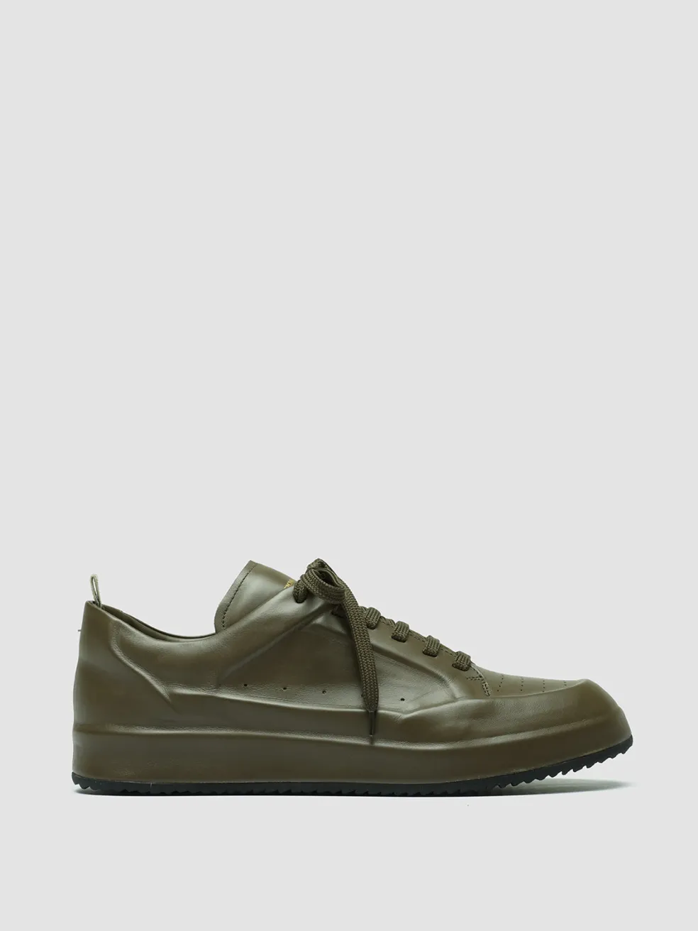 Discount Officine Creative ACE 016 - Leather Sneakers GREEN