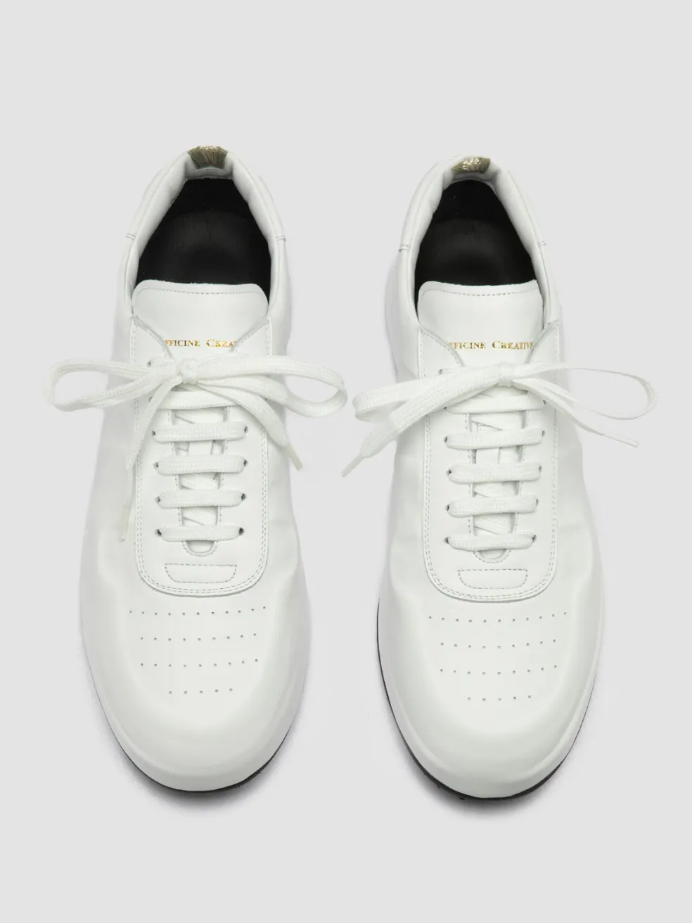 Discount Officine Creative ACE 010 - Leather Sneakers WHITE