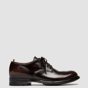Sale Officine Creative ADMIRAL 001 - Brown Leather Derby Shoes COFFEE/DARK BROWN