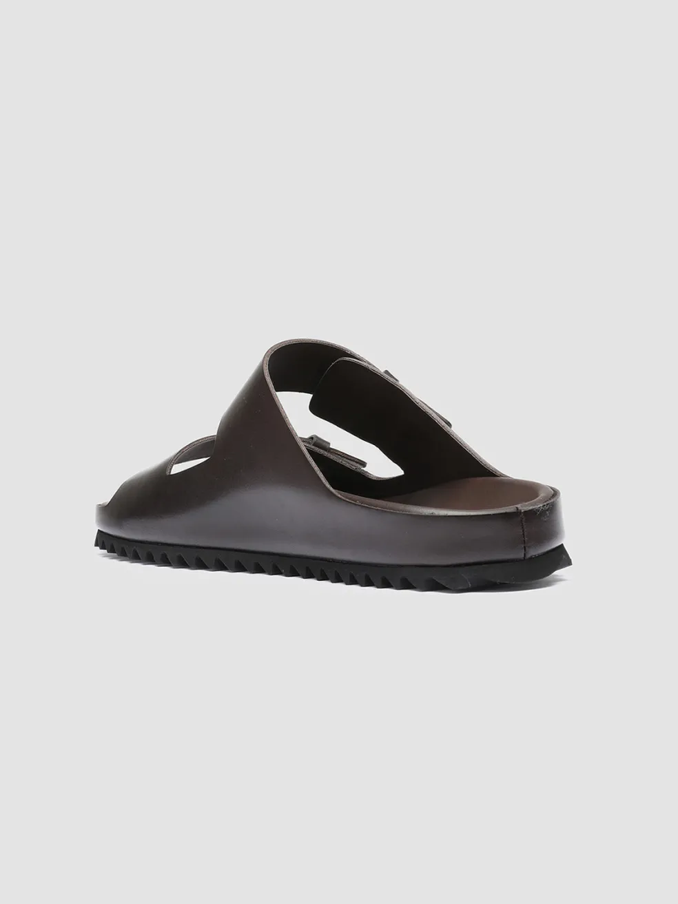 Hot Officine Creative AGORÀ 002 - Brown Leather Sandals COFFEE