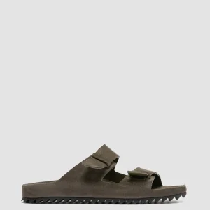 Best Officine Creative AGORA’ 002 - Suede Sandals GREEN