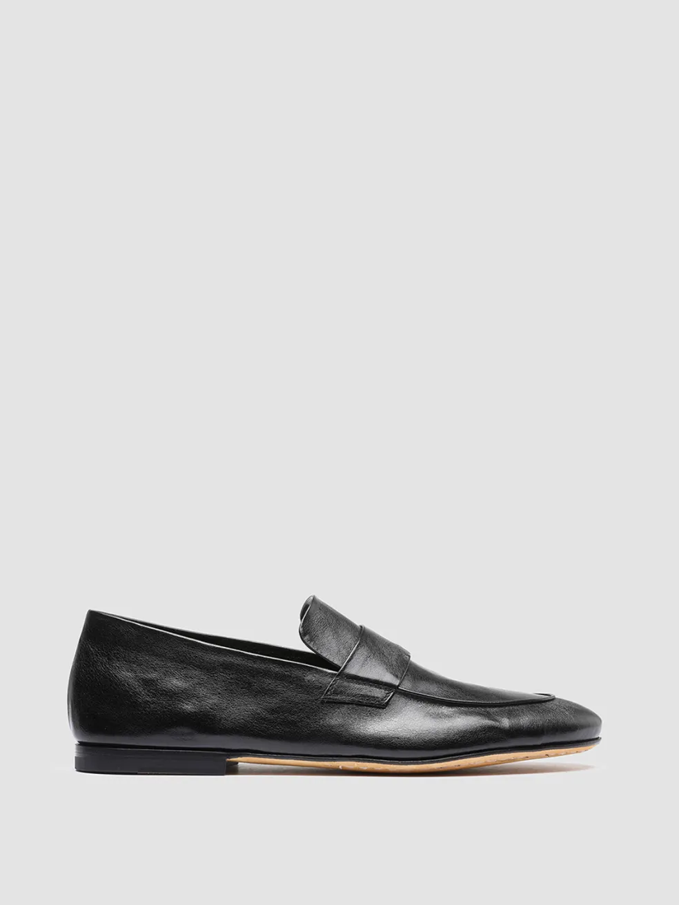 New Officine Creative AIRTO 001 - Leather Penny Loafers BLACK