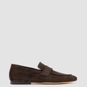 Best Sale Officine Creative AIRTO 001 - Brown Suede Loafers TESTA DI MORO