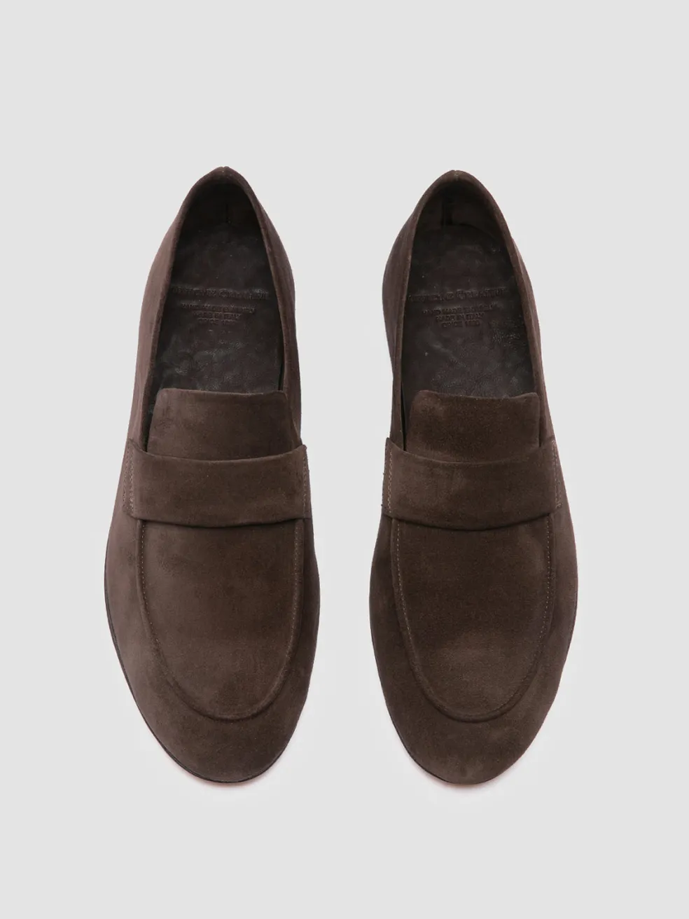 Best Sale Officine Creative AIRTO 001 - Brown Suede Loafers TESTA DI MORO