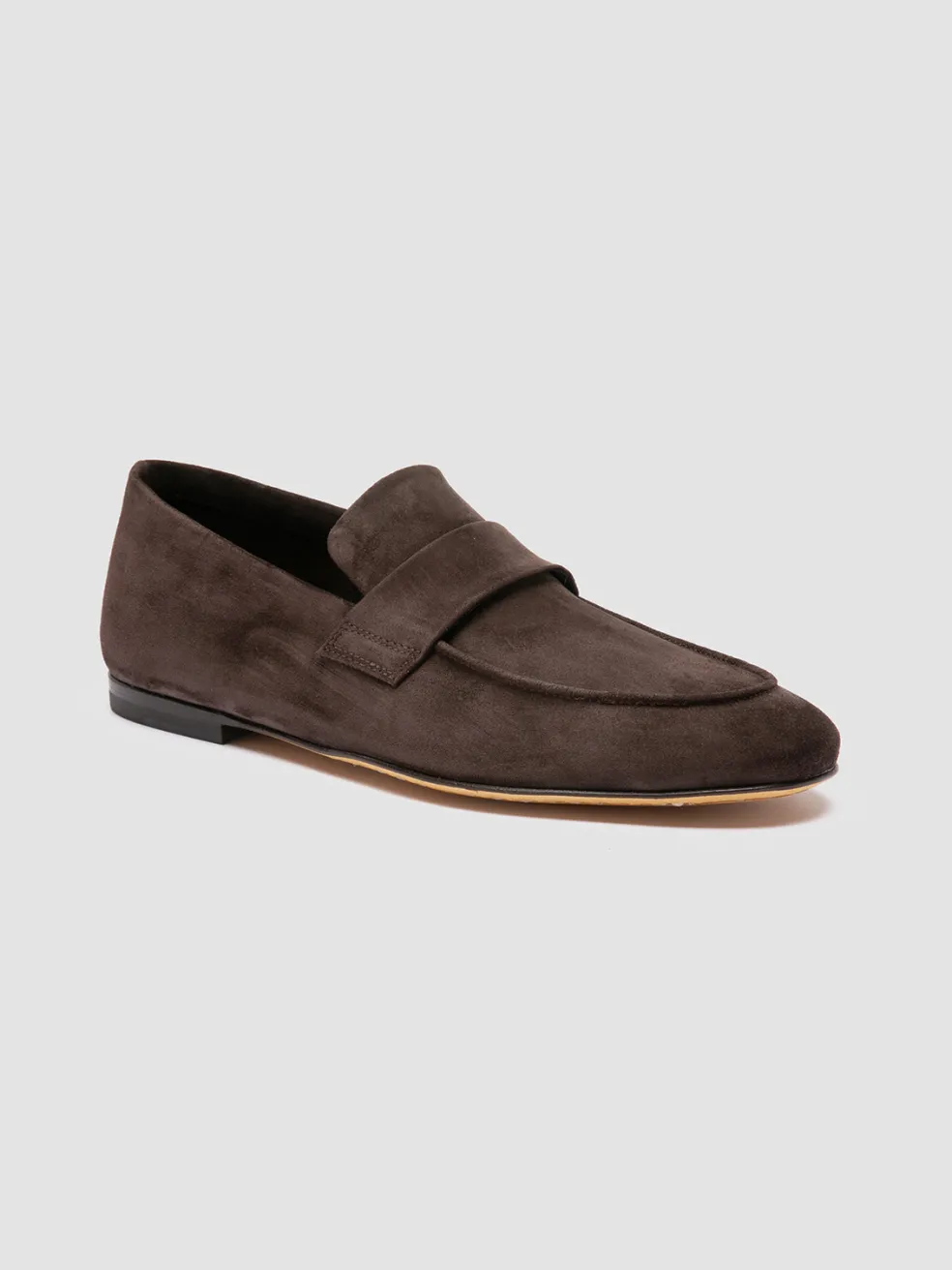 Best Sale Officine Creative AIRTO 001 - Brown Suede Loafers TESTA DI MORO