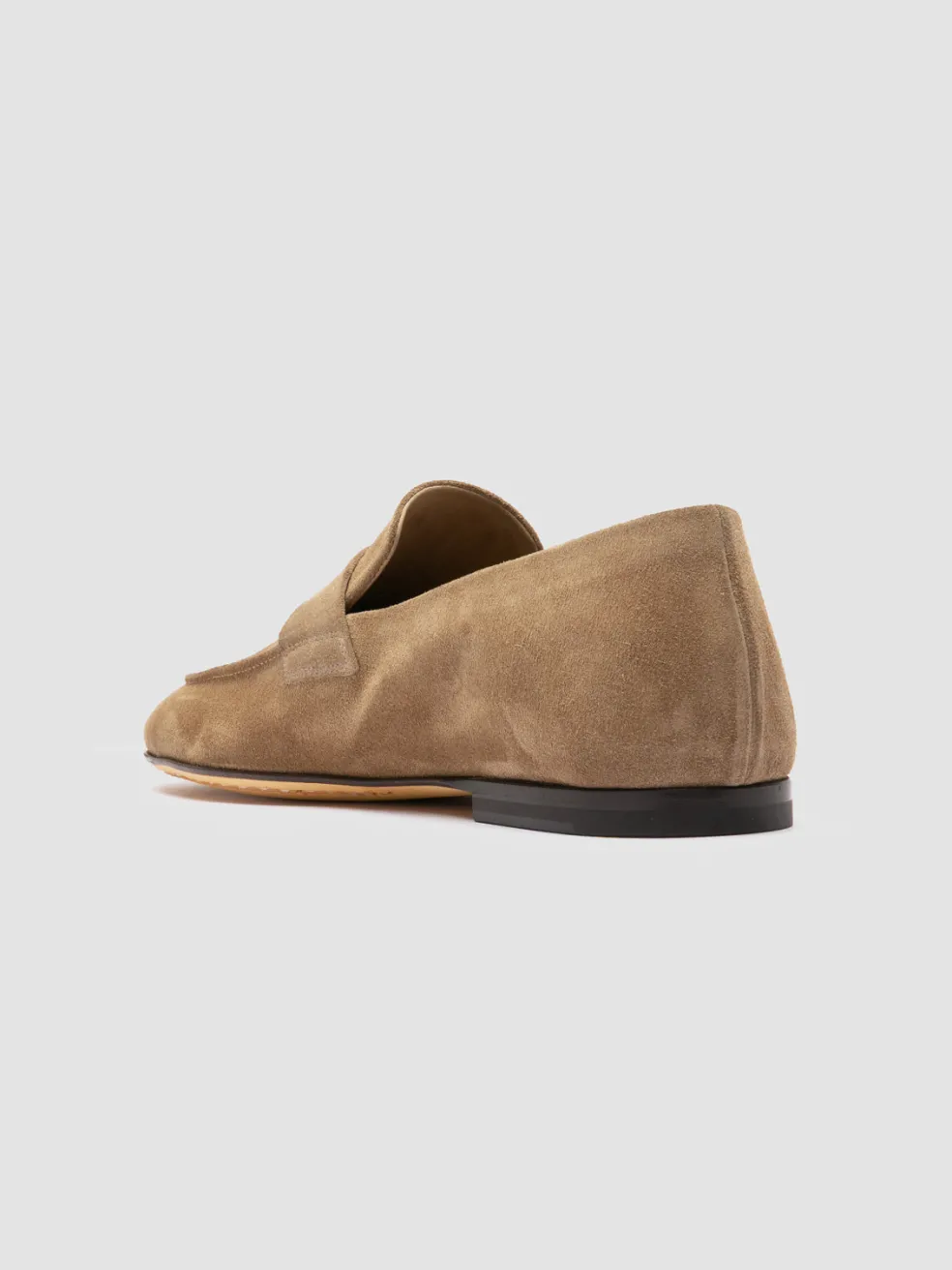 Best Officine Creative AIRTO 001 - Brown Suede Loafers CORK