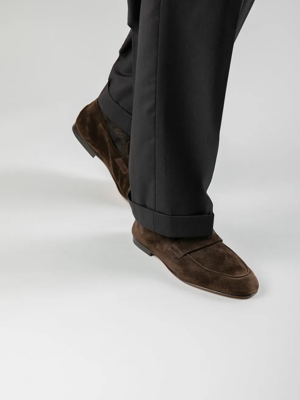 Best Sale Officine Creative AIRTO 001 - Brown Suede Loafers TESTA DI MORO