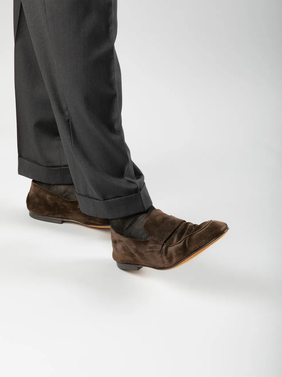 Best Sale Officine Creative AIRTO 001 - Brown Suede Loafers TESTA DI MORO