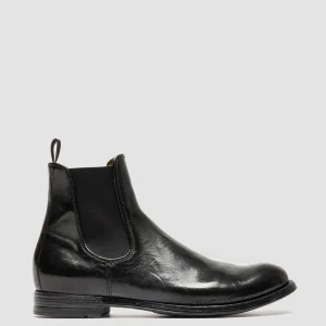 Cheap Officine Creative ANATOMIA 083 - Leather Chelsea Boots BLACK