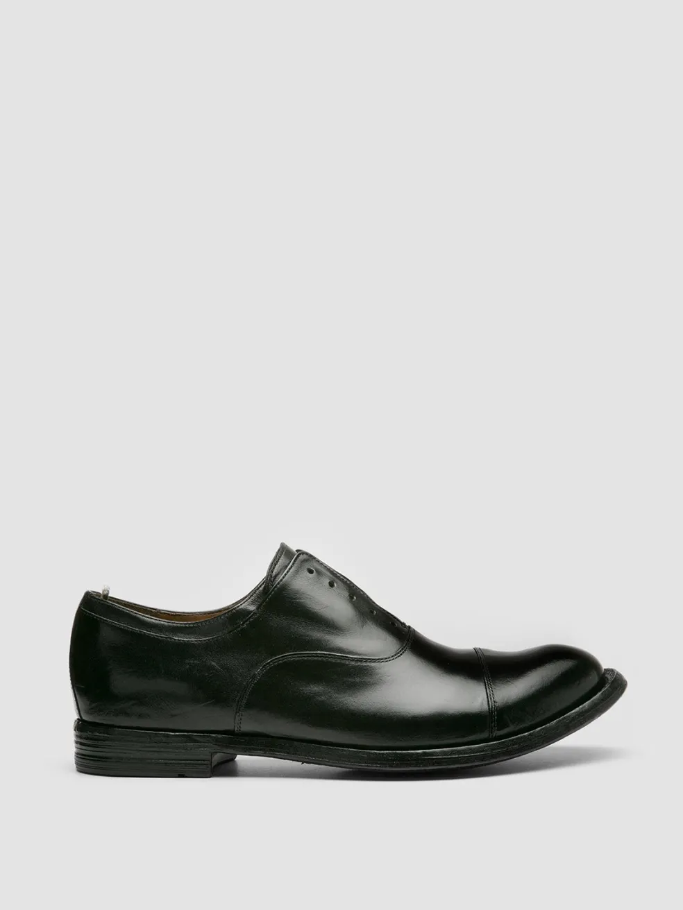 New Officine Creative ANATOMIA 015 - Leather Oxford Shoes BLACK