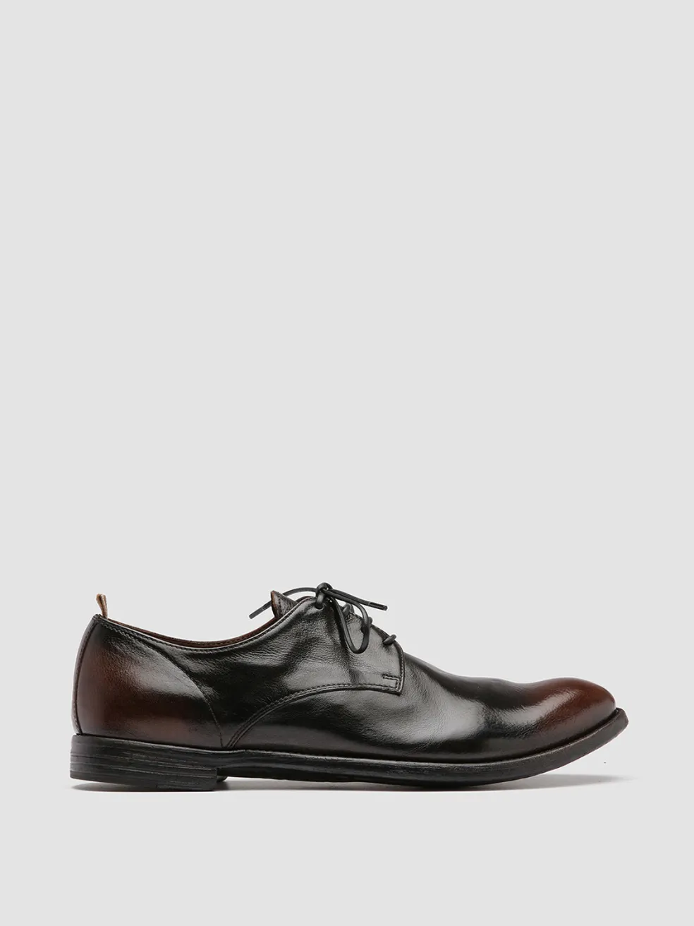 Hot Officine Creative ARC 515 - Black Leather Derby Shoes CIGAR/SUPERNERO