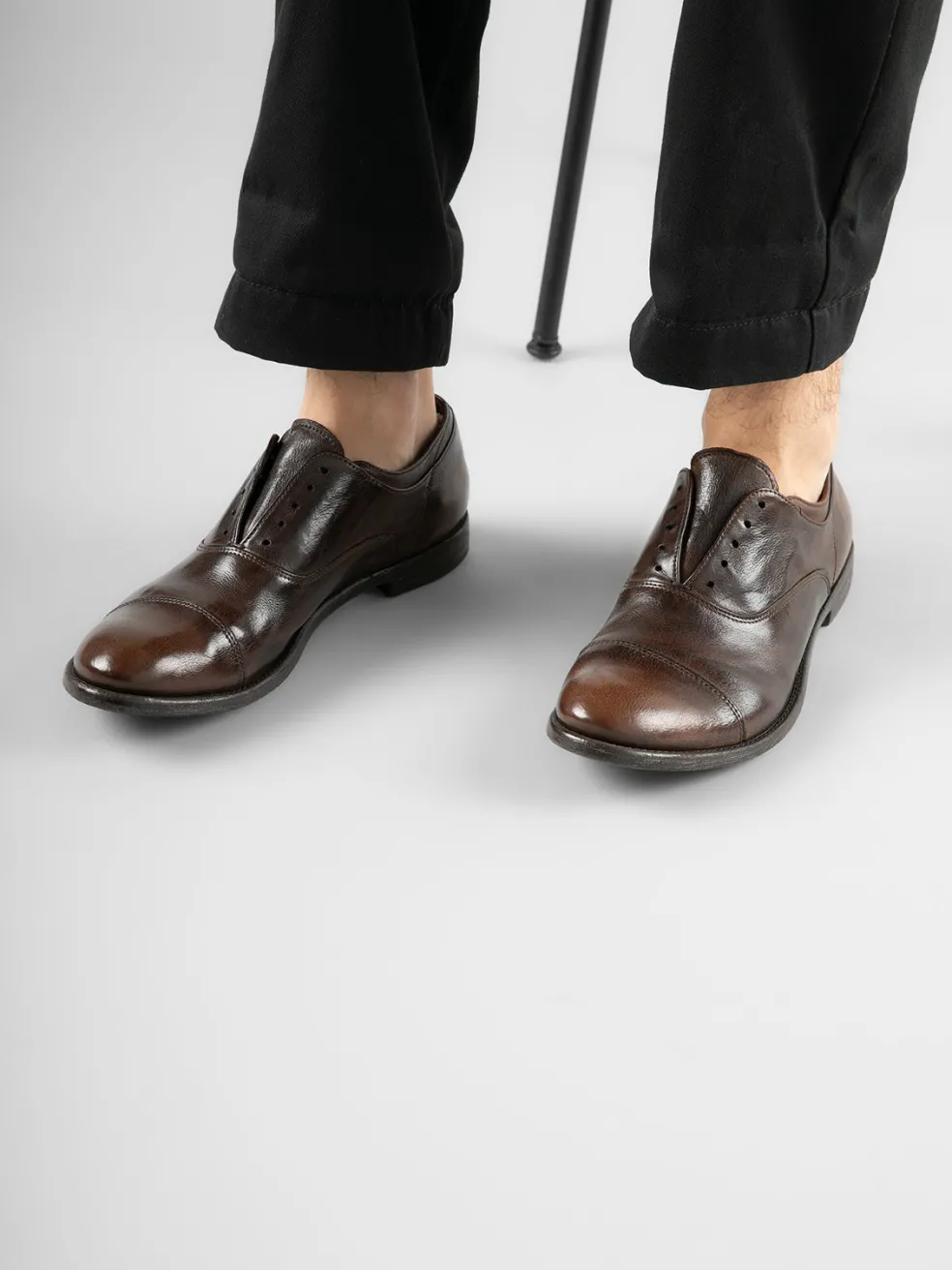 Fashion Officine Creative ARC 501 - Leather Oxford Shoes BLACK