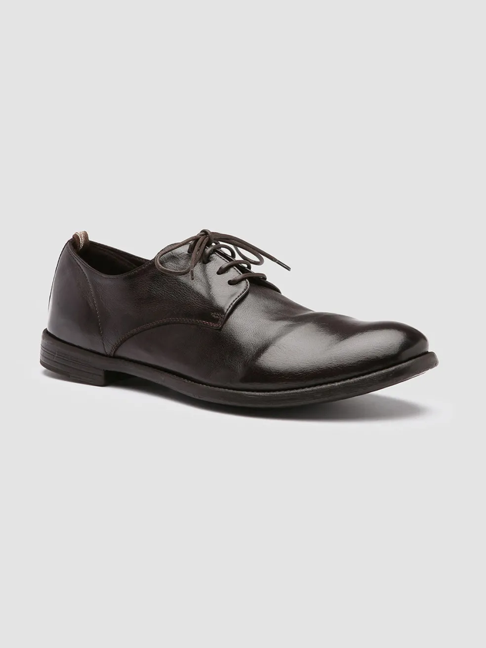 Flash Sale Officine Creative ARC 515 - Brown Leather Derby Shoes EBANO