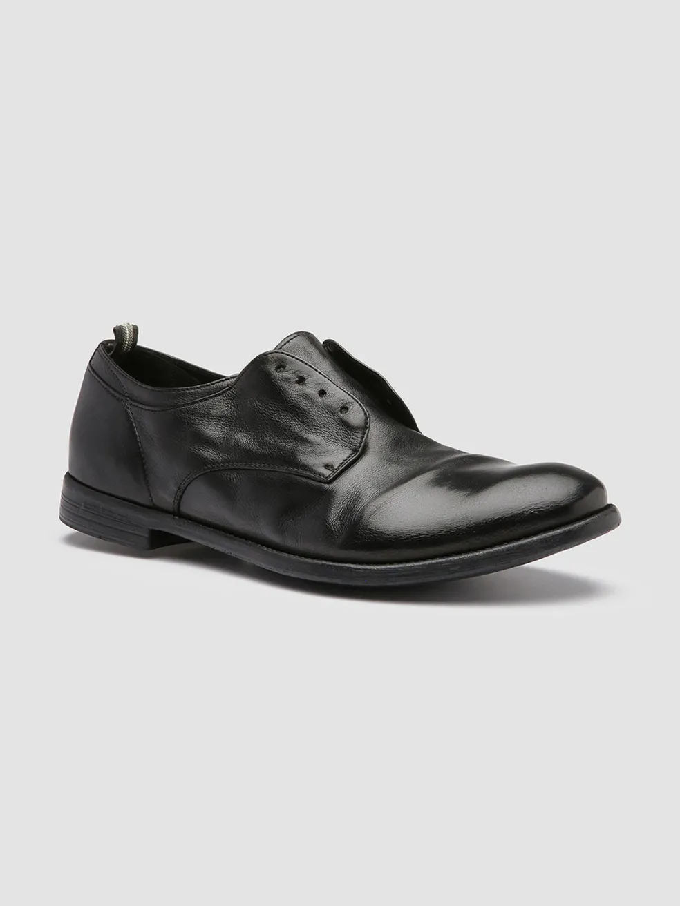 Discount Officine Creative ARC 500 - Leather Derby Shoes BLACK