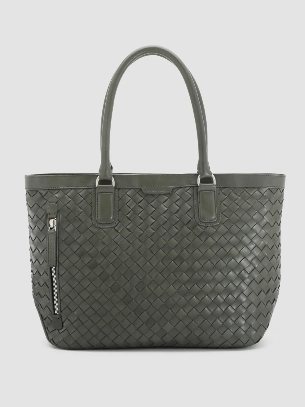 Flash Sale Officine Creative ARMOR 010 - Leather Briefcase GREEN