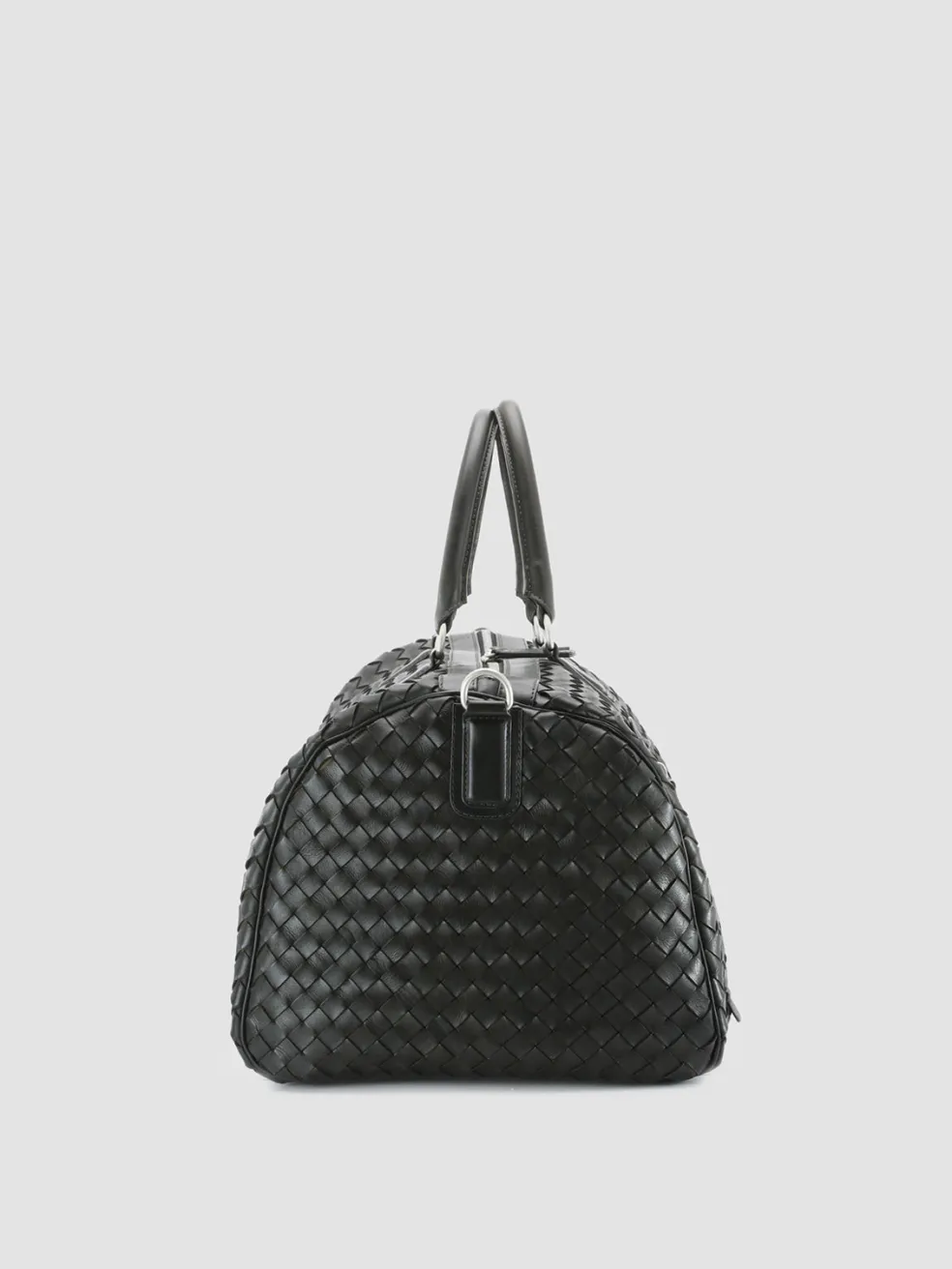 Fashion Officine Creative ARMOR 01 - Green Woven Leather Weekender DEPHTS