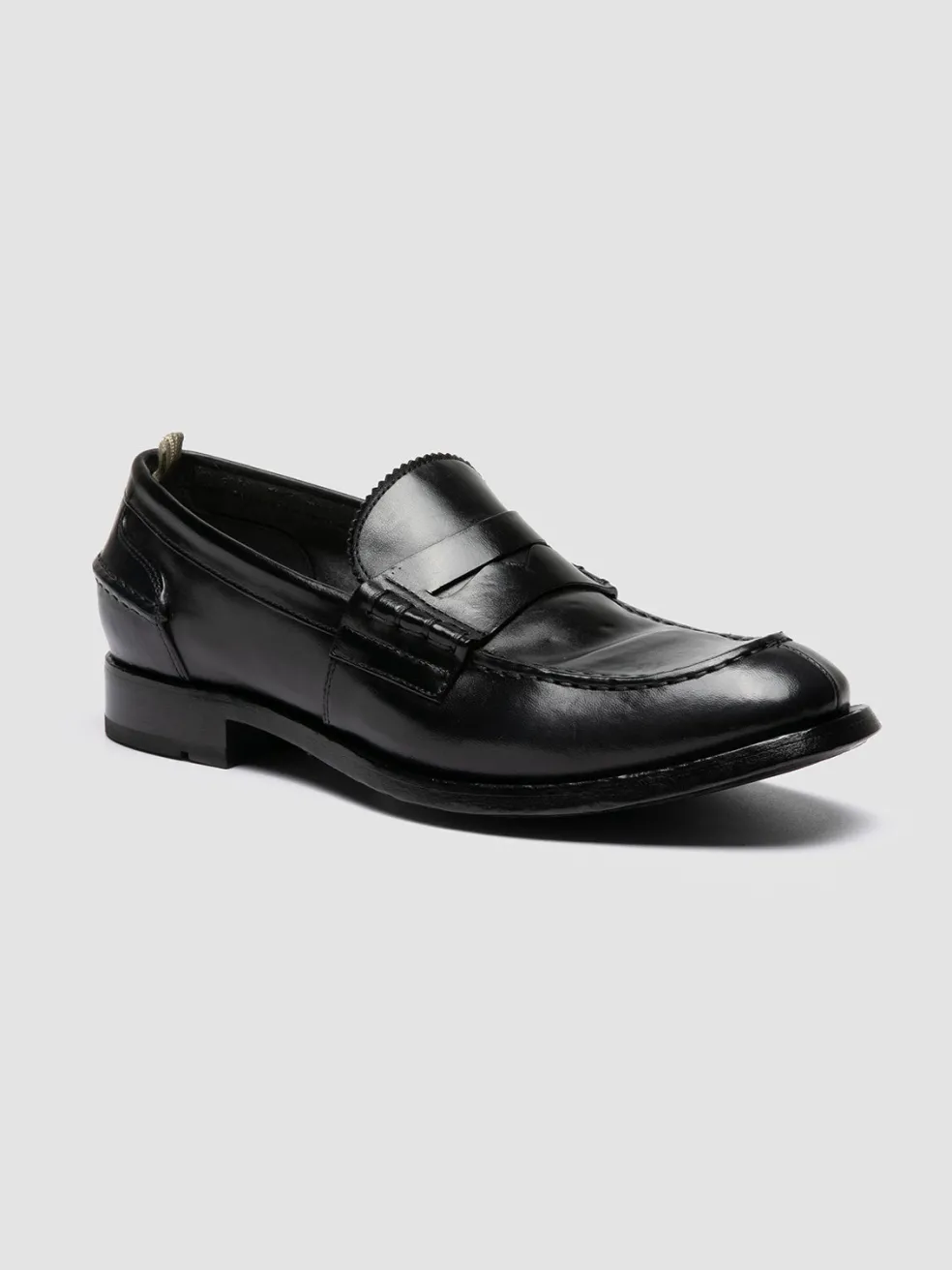 Store Officine Creative BALANCE 017 - Blue Penny Leather Loafers SUPERNERO
