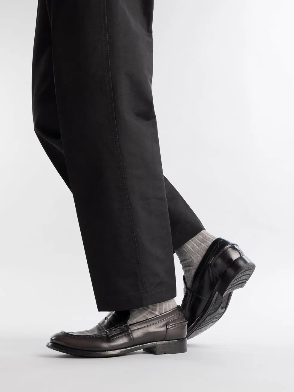 Store Officine Creative BALANCE 017 - Blue Penny Leather Loafers SUPERNERO