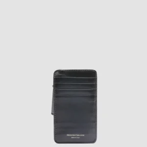 Sale Officine Creative BERGE’ 03 - Blue Leather Card Holder BLUMARINE