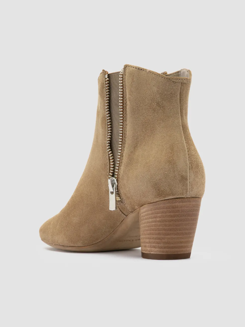 Shop Officine Creative BETH 012 - Suede Chelsea Boots BROWN