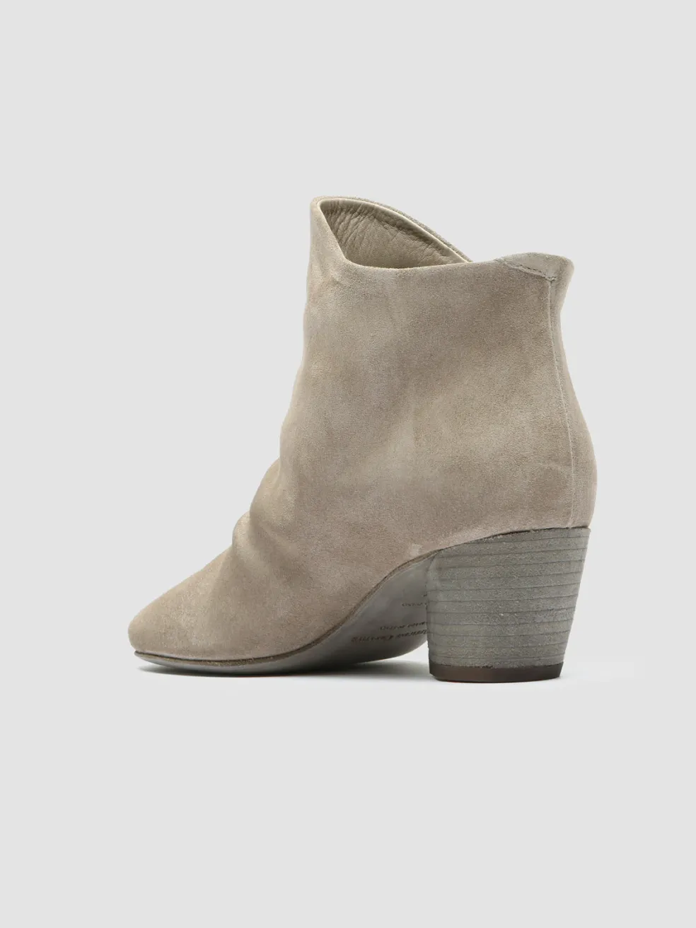 Cheap Officine Creative BETH 006 - Taupe Suede Ankle Boots DOVE/GREY
