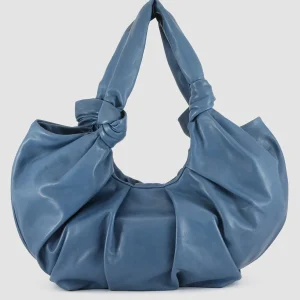 Online Officine Creative BOLINA 20 - Leather Shoulder Bag BLUE