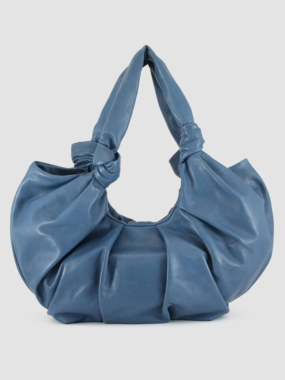 Online Officine Creative BOLINA 20 - Leather Shoulder Bag BLUE
