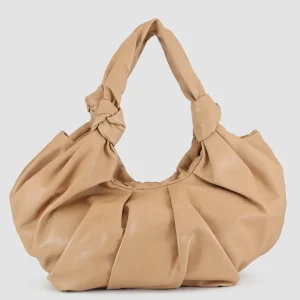Store Officine Creative BOLINA 20 - Light Brown Leather Bag GOBI