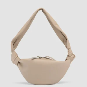 Shop Officine Creative BOLINA 034 - Leather Shoulder Bag TAUPE