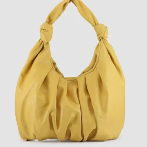 Shop Officine Creative BOLINA 18 - Leather Shoulder Bag YELLOW