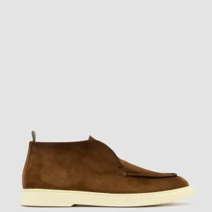 Outlet Officine Creative BONES 003 - Brown Suede Chukka Boots BIRRA