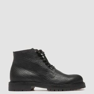 Fashion Officine Creative BOSS 011 - Leather Lace-up Boots BLACK