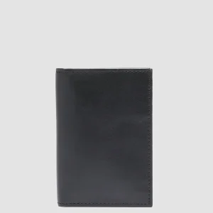 Best Officine Creative BOUDIN 24 - Leather Bifold Wallet BLACK