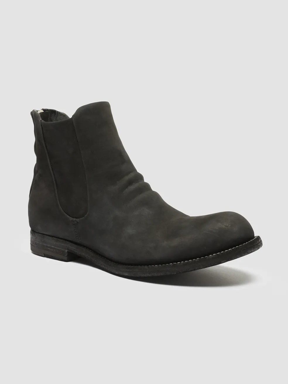 Online Officine Creative BUBBLE 029 - Suede Ankle Boots BLACK
