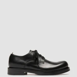 Shop Officine Creative BULLA 001 - Leather Derby Shoes BLACK