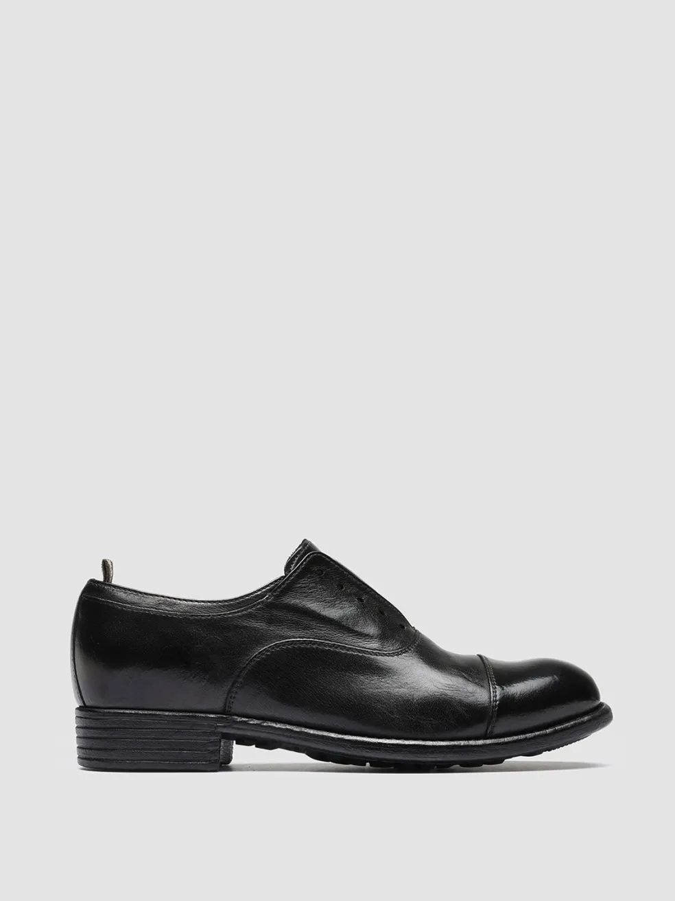 New Officine Creative CALIXTE 003 - Leather Oxford Shoes BLACK