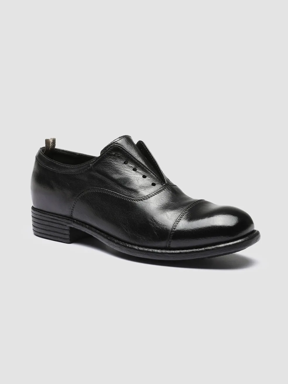New Officine Creative CALIXTE 003 - Leather Oxford Shoes BLACK