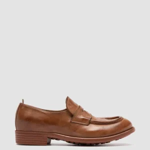 New Officine Creative CALIXTE 020 - Leather Loafers BROWN