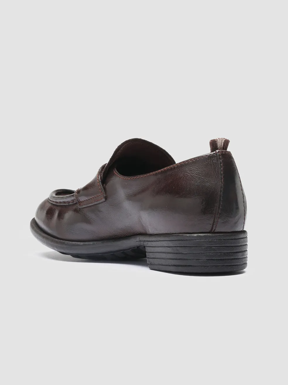 Cheap Officine Creative CALIXTE 020 - Brown Leather Loafers OTTO