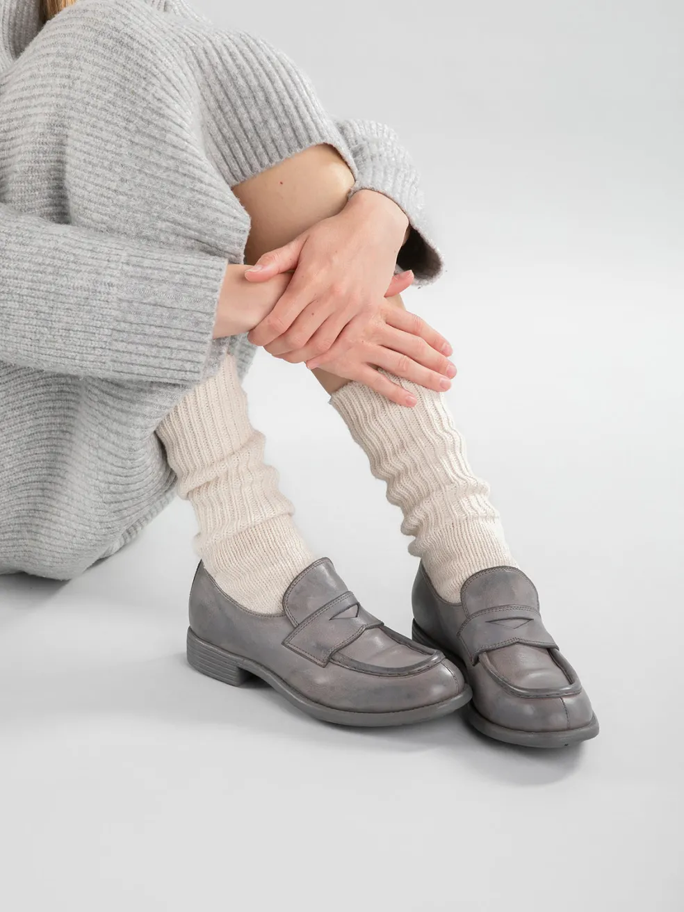 Cheap Officine Creative CALIXTE 020 - Brown Leather Loafers OTTO