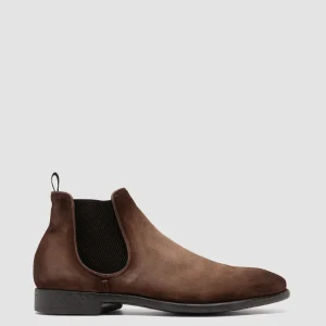 Best Sale Officine Creative CETON 647 - Suede Chelsea Boots BROWN