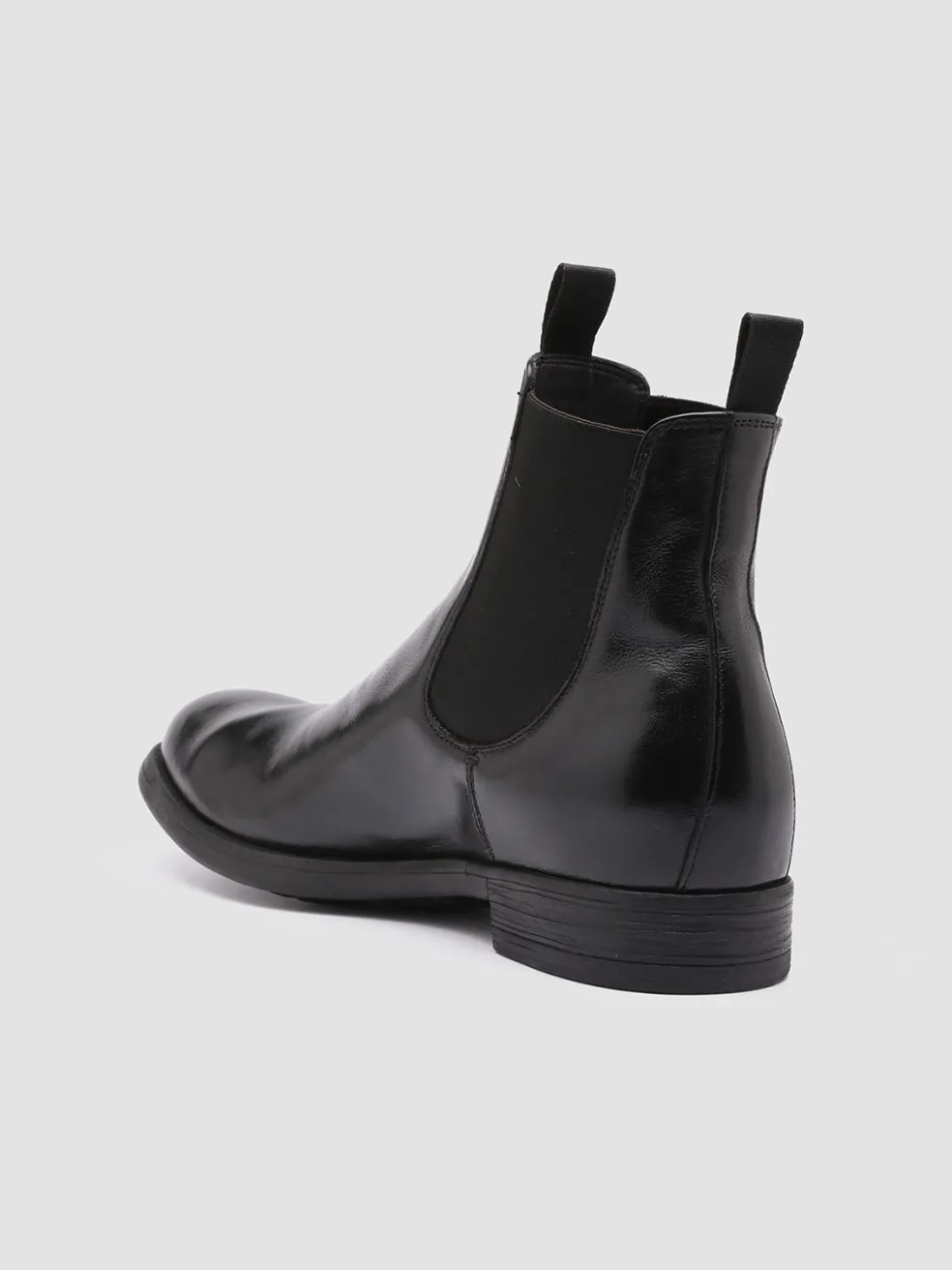 Best Sale Officine Creative CHRONICLE 002 - Leather Chelsea Boots BLACK