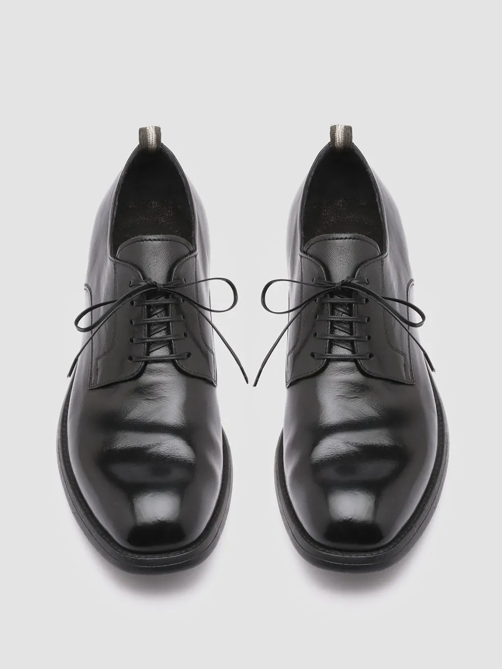 Best Sale Officine Creative CHRONICLE 001 - Leather Derby Shoes BLACK