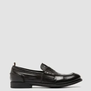 Best Officine Creative CHRONICLE 144 - Leather Penny Loafers BROWN