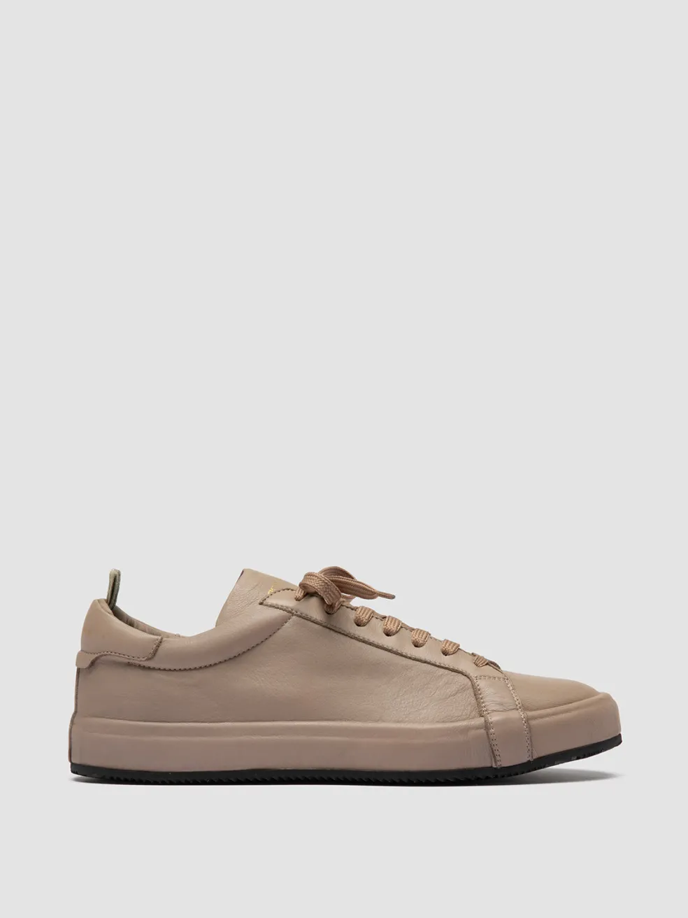 Clearance Officine Creative CORE 001 - Brown Leather Sneakers TUFO