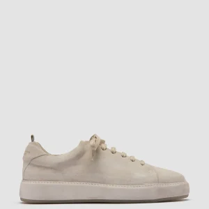 Fashion Officine Creative COVERED 001 - Grey Suede Low Top Sneakers LAMB