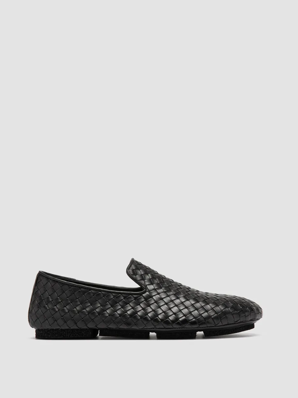 Clearance Officine Creative C-SIDE 002 - Leather Loafers BLACK