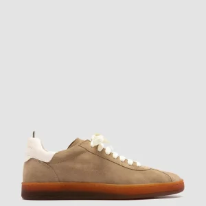 Hot Officine Creative DESTINY 101 - Leather And Suede Low Top Sneakers BROWN