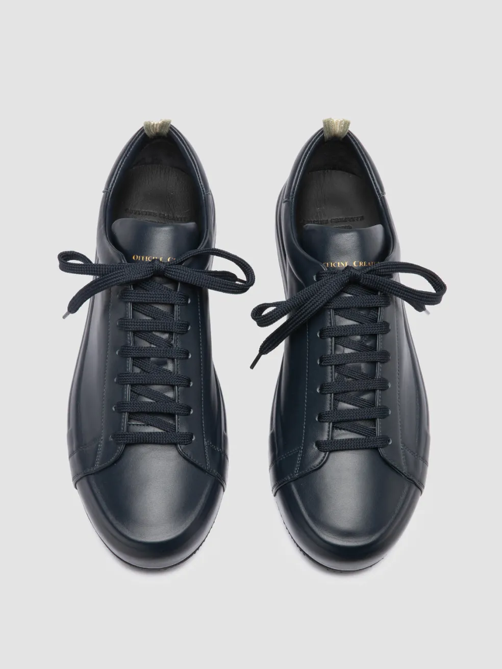 Cheap Officine Creative EASY 001 - Leather Low Top Sneakers BLUE